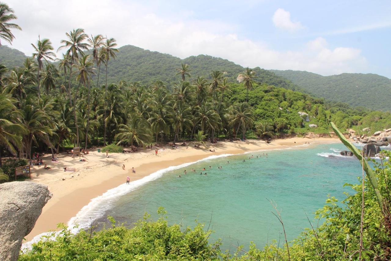 Hotel Jasayma Dentro Del Parque Tayrona El Zaino Exterior foto