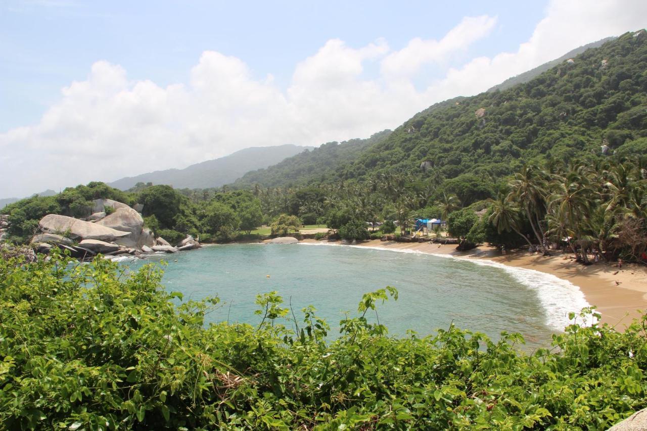 Hotel Jasayma Dentro Del Parque Tayrona El Zaino Exterior foto
